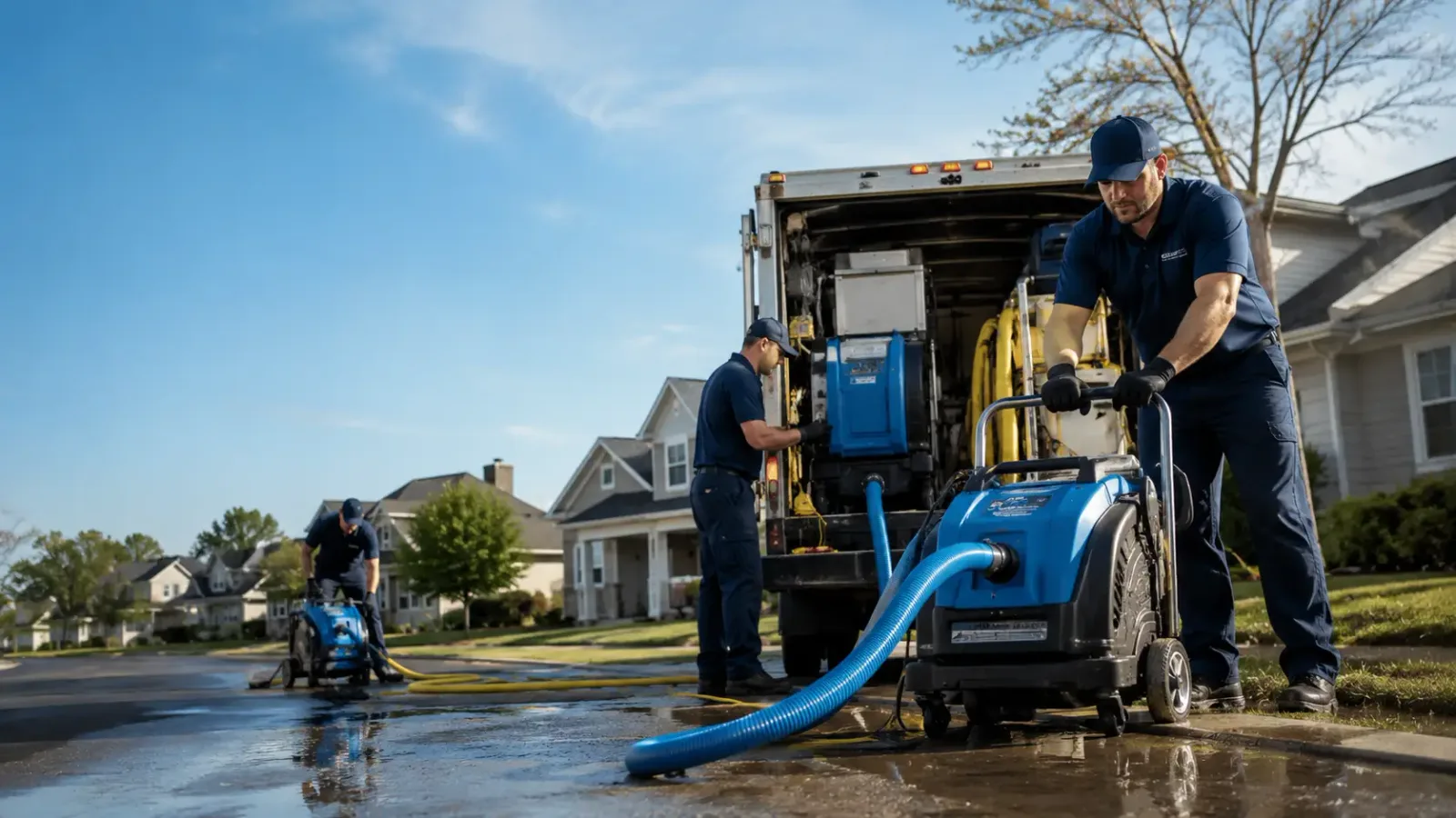 Flood Damage Cleanup in Scarbro, WV